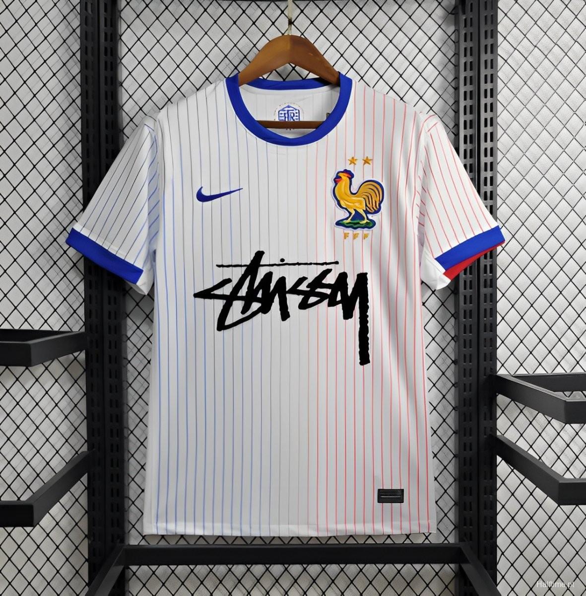 24/25 France x Stussy Away Jersey 1:1 Thai Quality