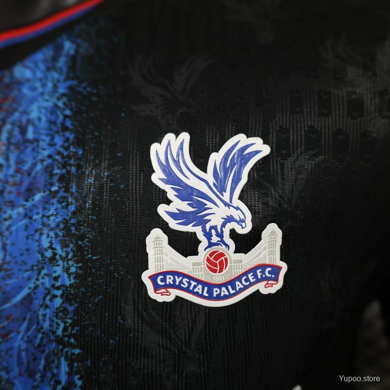Player Version 24/25 Crystal Palace Third Black Jersey 1:1 Thai Quality