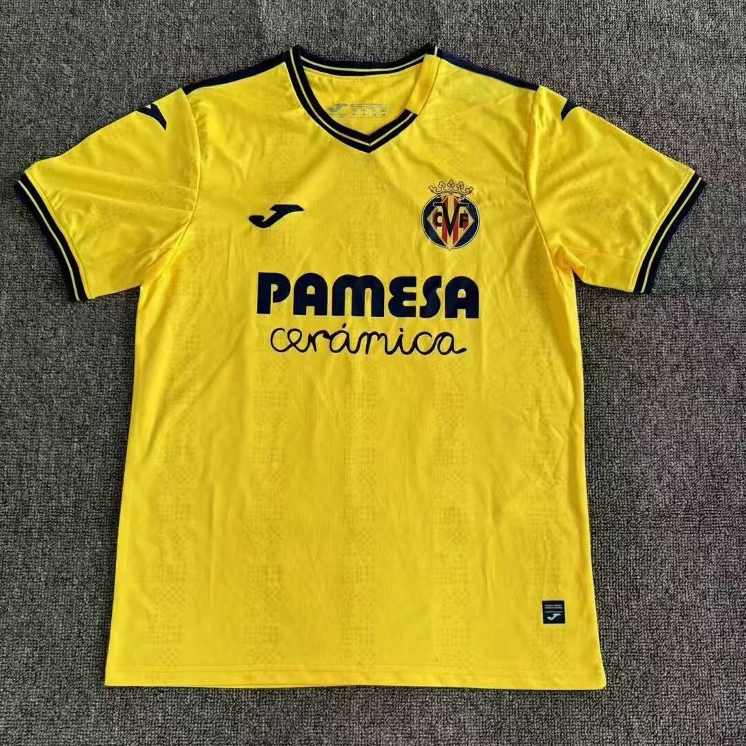 24/25 Villarreal Home Jersey 1:1 Thai Quality