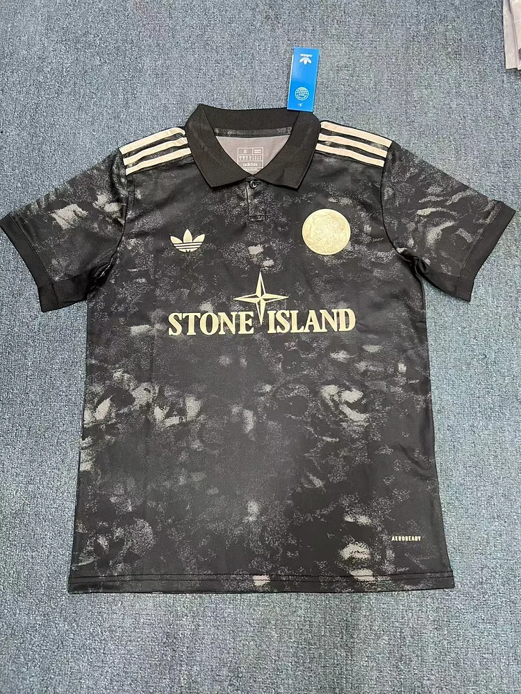 2025 Ajax x STONE ISLAND Special FootballShirt 1:1 Thai Quality