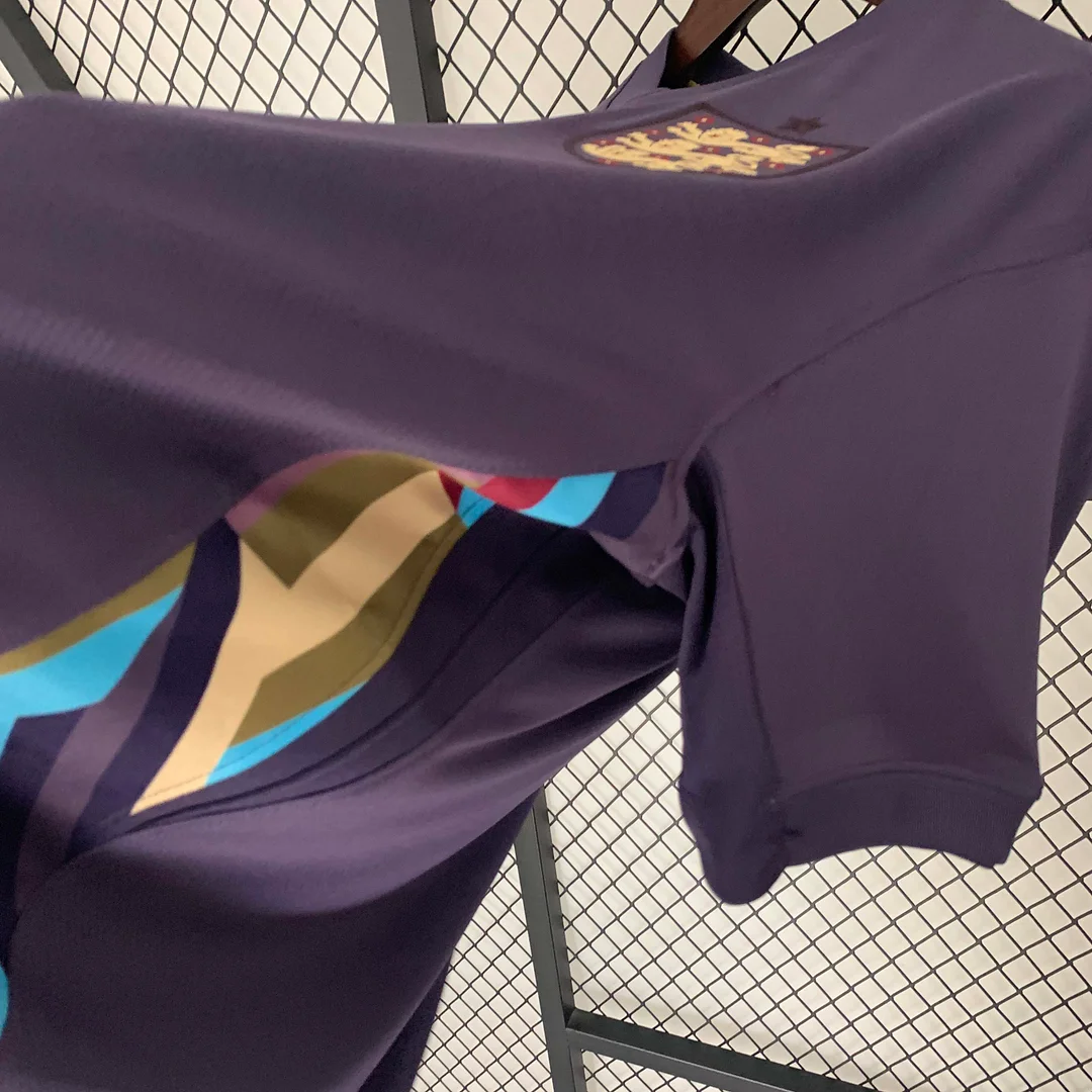 Women England Away Kit 24/25 Euro Cup 2024 Football Jersey 1:1 Thai Quality