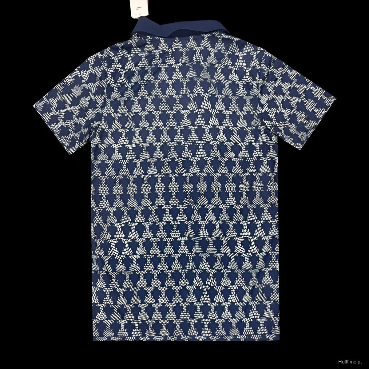 2025 Portugal Persian Blue Pre-Match Jersey 1:1 Thai Quality