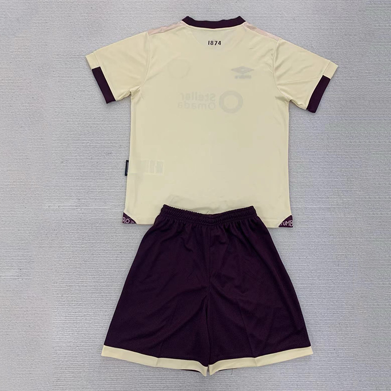 24/25 hearts fc away jersey + shorts 1:1 Thai quality