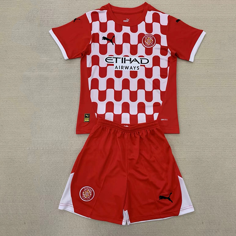 24/25 Girona Home Jersey + Shorts 1:1 Thailand Quality