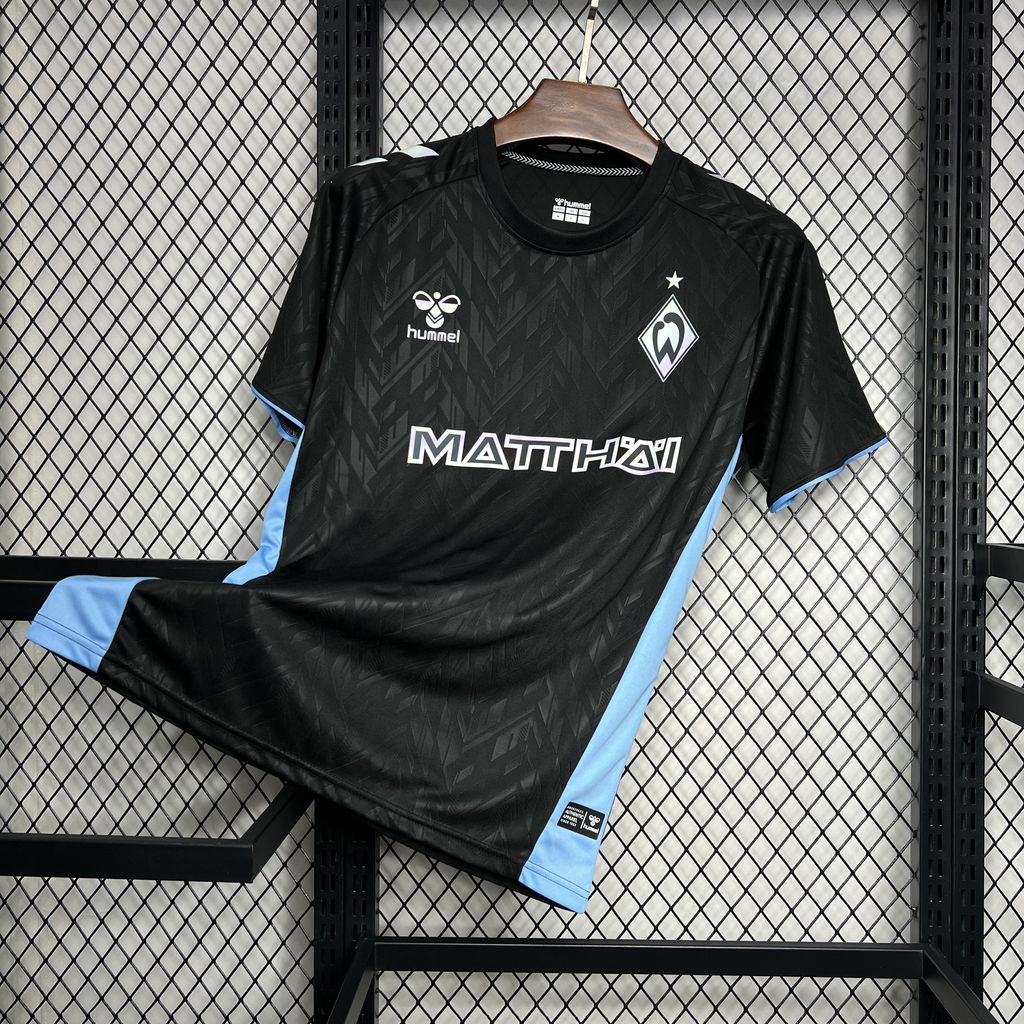 24/25 Werder Bremen Third Black Jersey 1:1 Thai quality