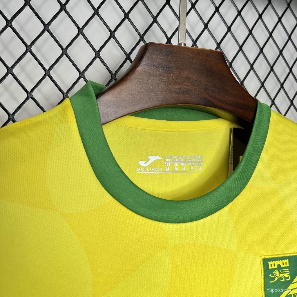 24/25 Norwich City Home Jersey 1:1 Thai Quality