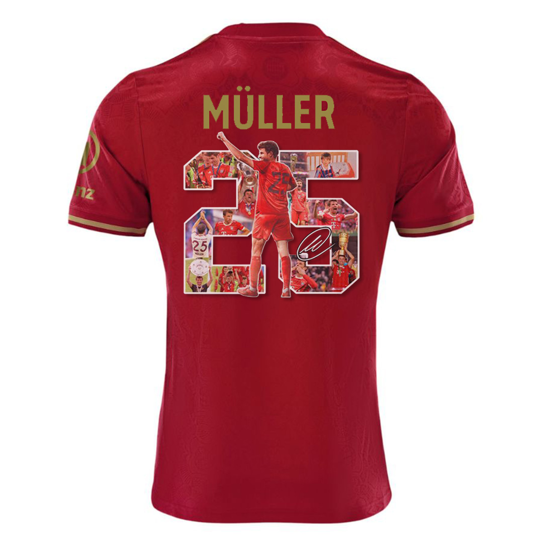 2025 Thomas Müller Bayern Munich 125th Anniversary Kit