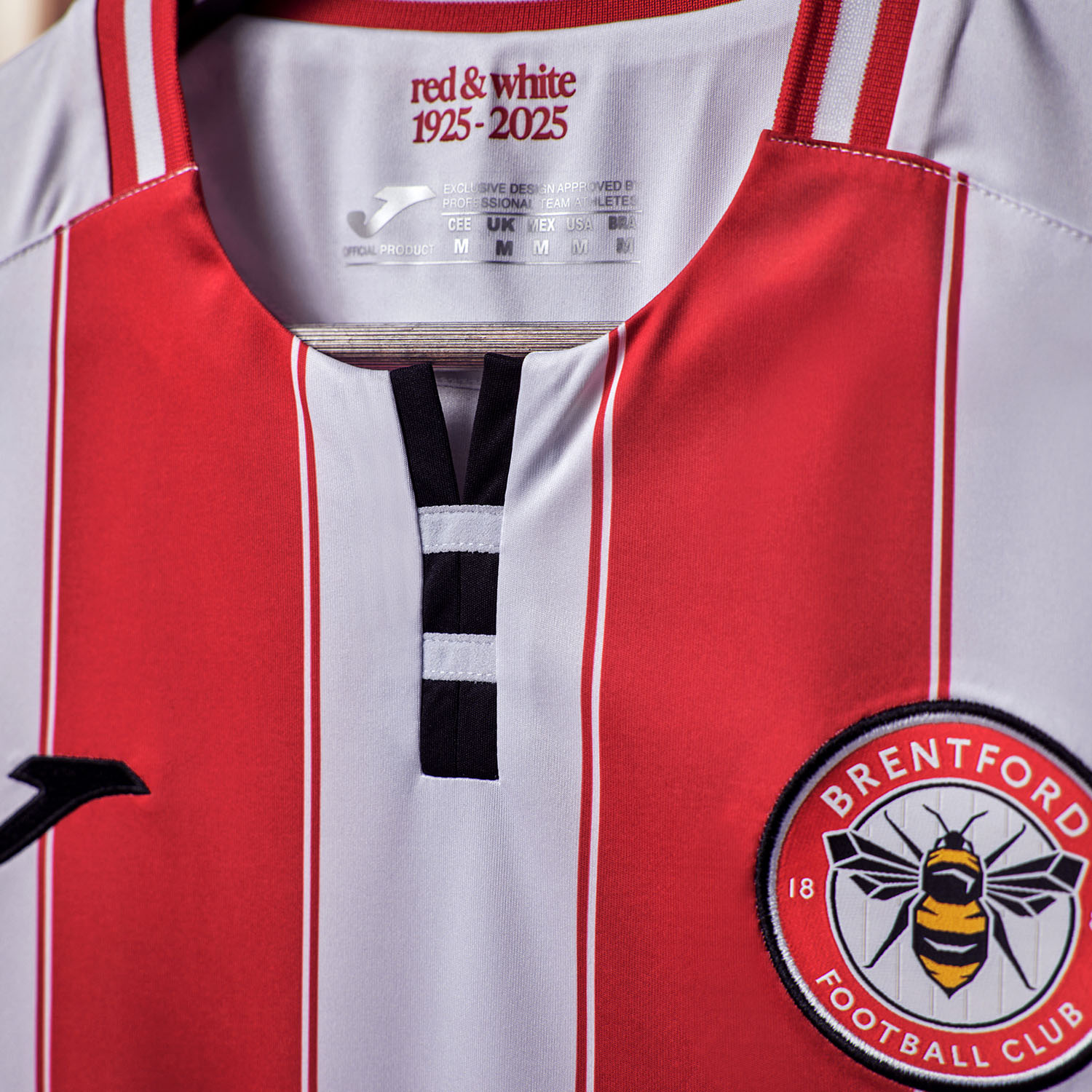 25/26 Brentford Home 100th Anniversary Shirt 1:1 Thai quality