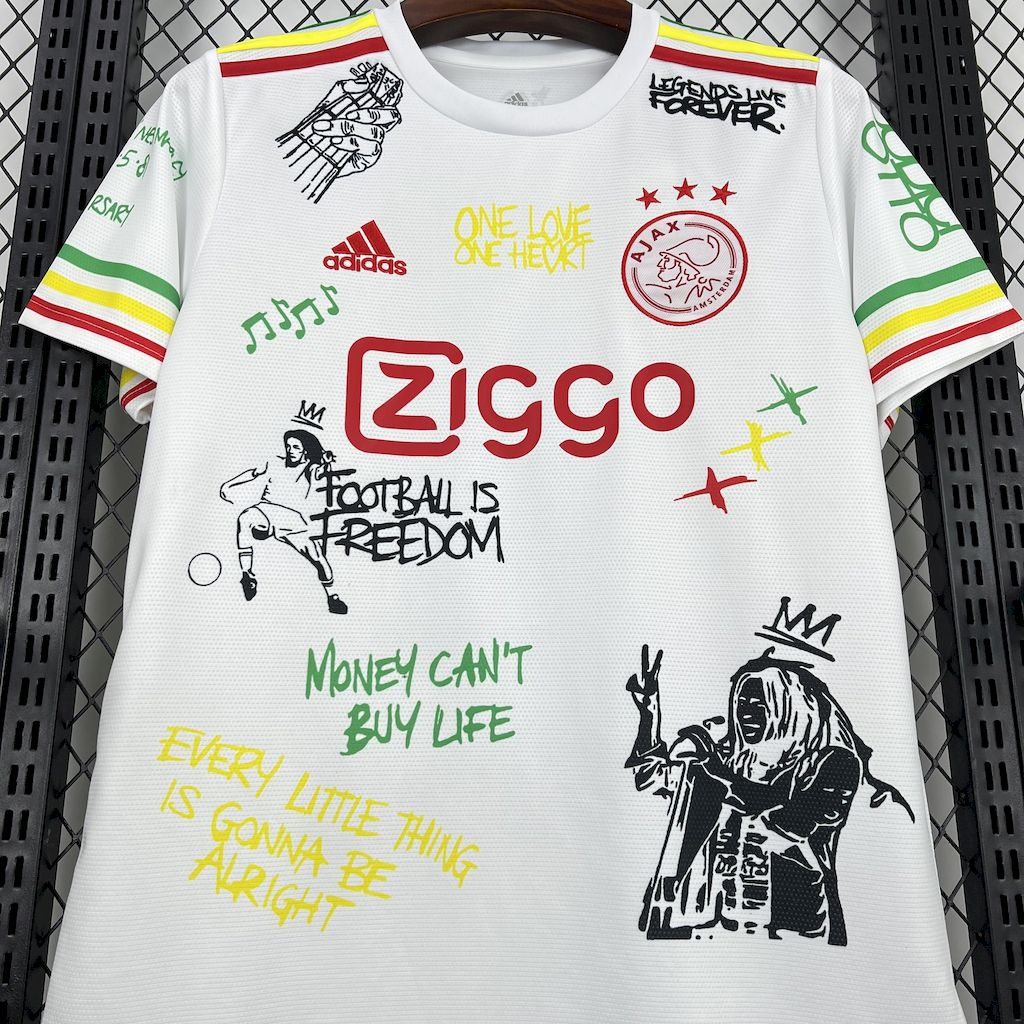 Ajax 2025/26 Amsterdam Bob Marley 40th Jersey 1:1 Thai Quality
