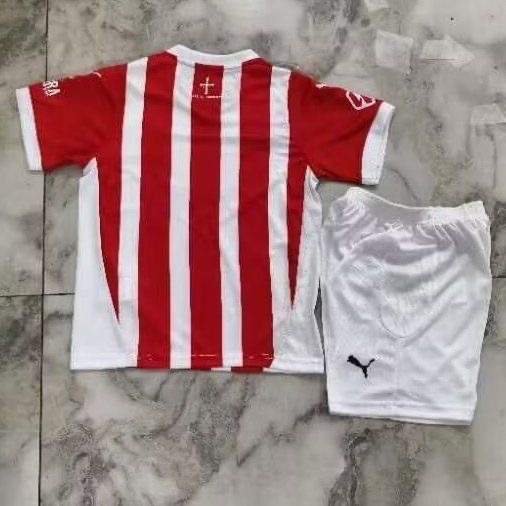 24/25 Sporting De Gijon Kids home Kit 1:1 Thai Quality