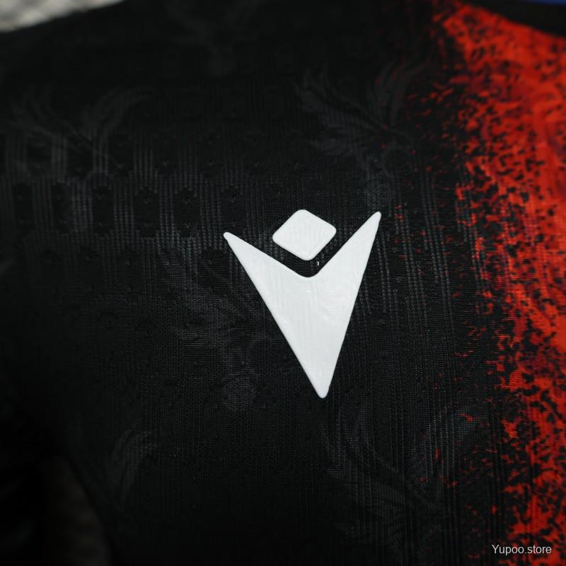 Player Version 24/25 Crystal Palace Third Black Jersey 1:1 Thai Quality