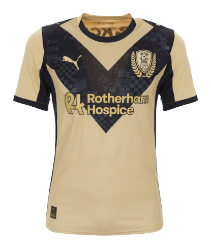 Rotherham United 25-26 Centenary Away Kit 1:1 Thai Quality