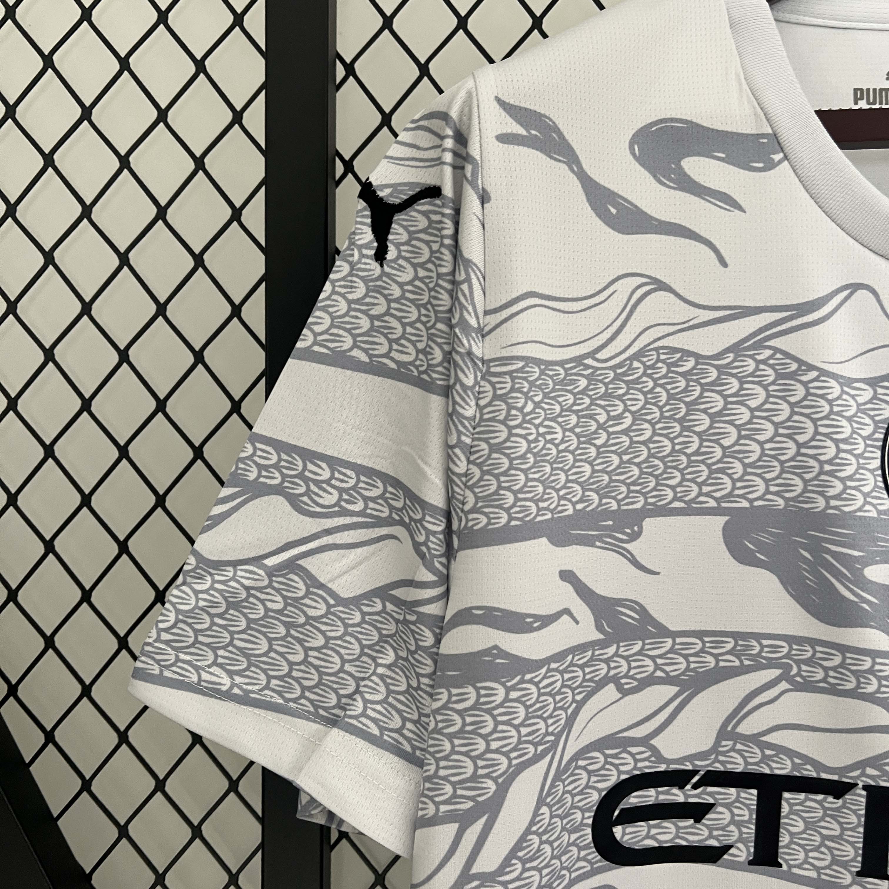 2023/2024 MCFC Special Edition Grey Football Shirt 1:1 Thai Quality