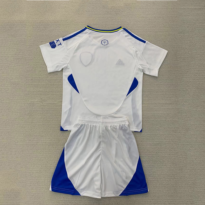 LEEDS United Home Jersey 24/25 Football + shorts 1:1 Thai Quality
