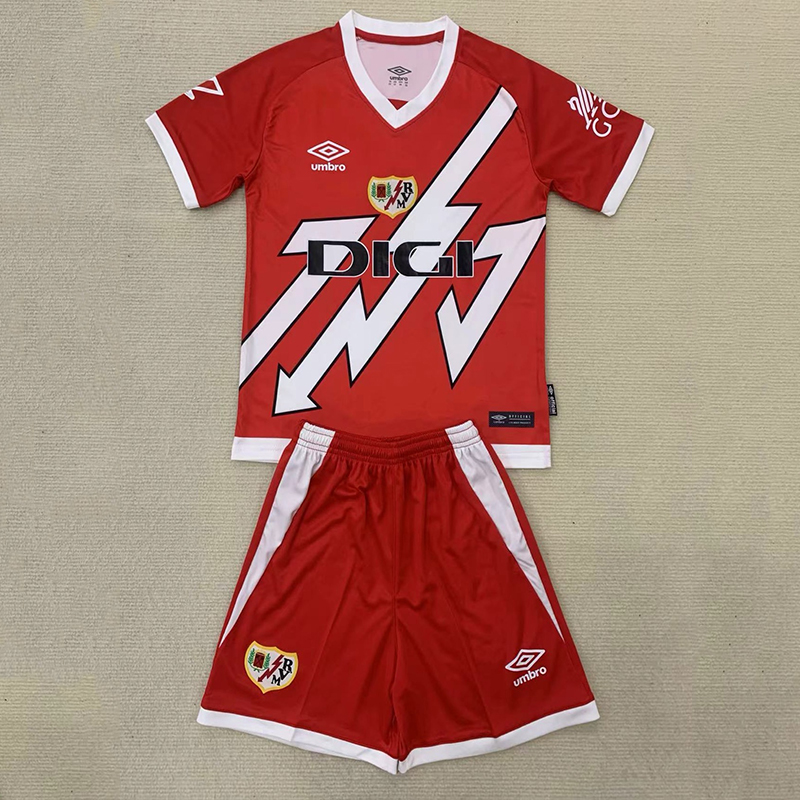 24/25 Rayo Vallecano away Jersey + Shorts 1:1 Thai Quality
