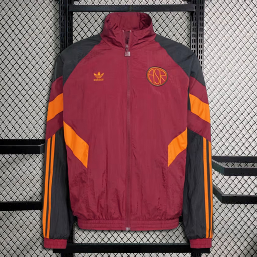 24/25 AS Roma X Ad Track Jacket 1:1 Thai quality