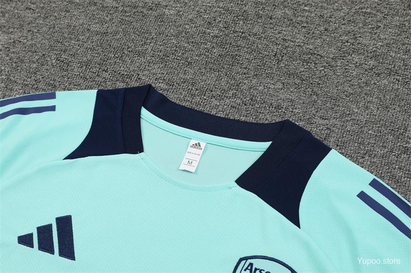 24/25 Chelsea Lake Green Short Sleeve Jersey+Shorts 1:1 Thai quality
