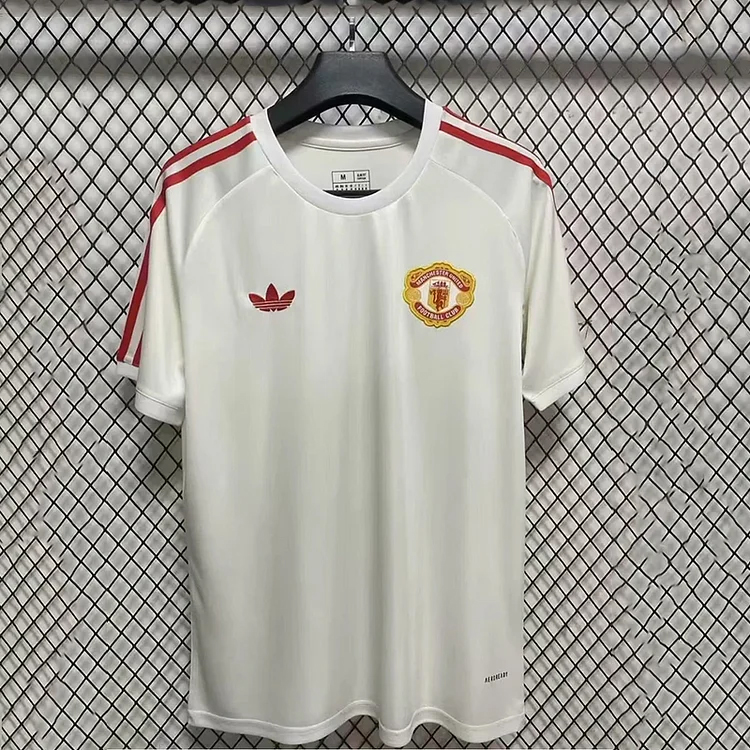 (S-4XL)24/25 Man Utd OG 3 Stripe T-Shirt 1:1 Thai quality
