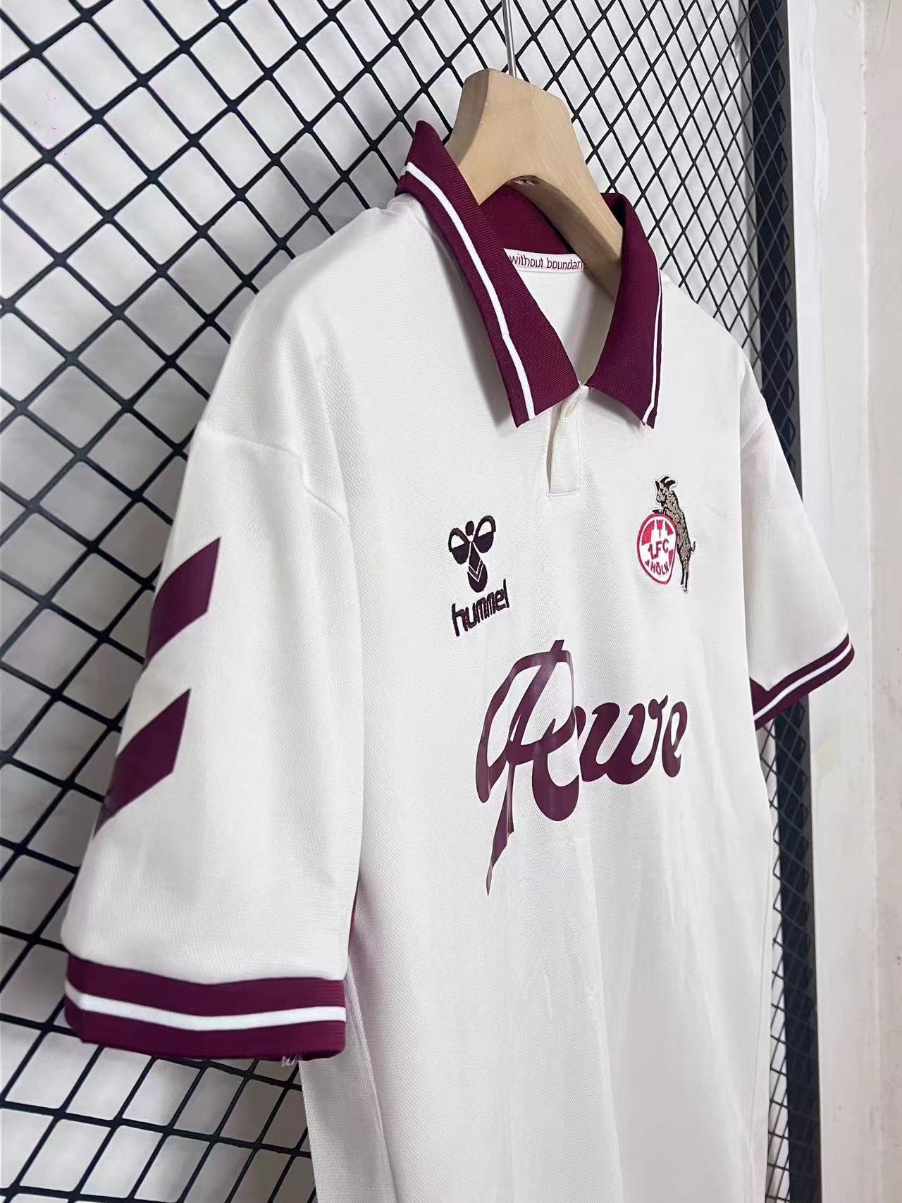 25/26 FC Köln Special Retro Football Jersey 1:1 Thai Quality