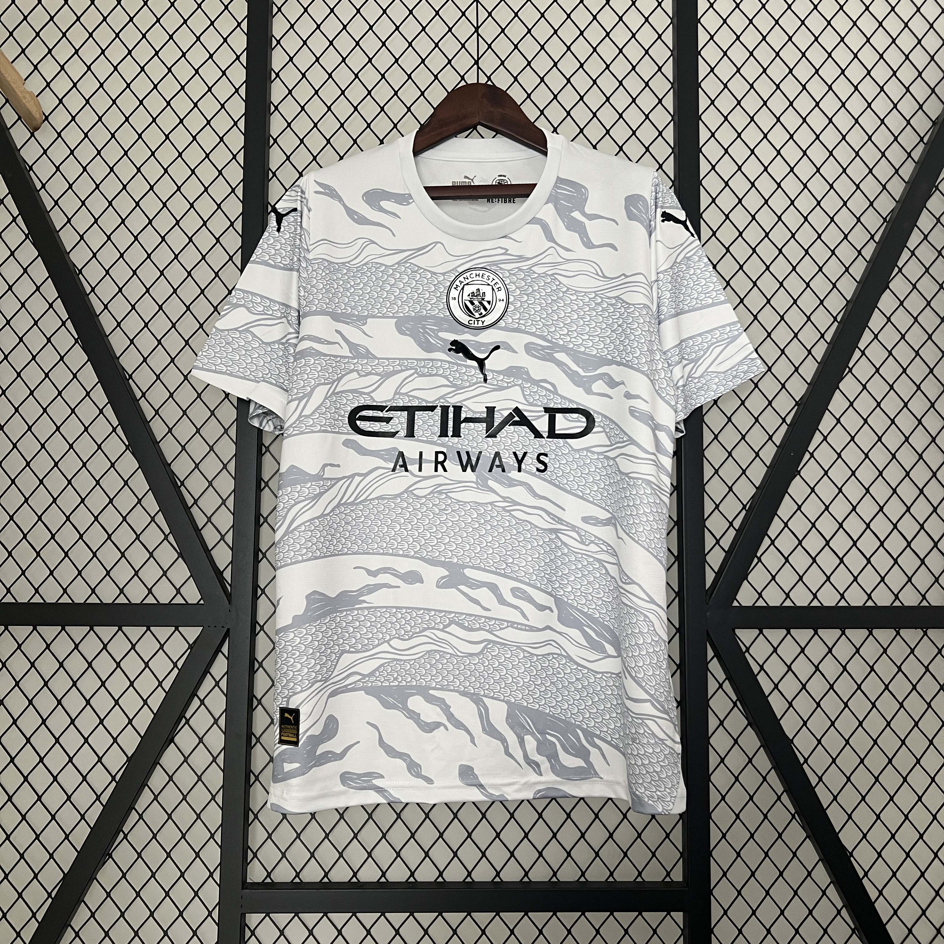 2023/2024 MCFC Special Edition Grey Football Shirt 1:1 Thai Quality