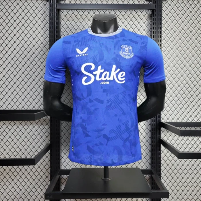 Player Version Everton Home Jersey 24/25 Football Kit 1:1 Thai quality