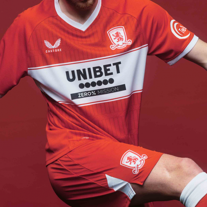 25/26 Middlesbrough Home Shirt 1:1 Thai Quality