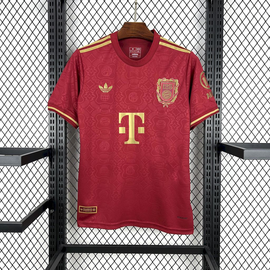 (S-4XL)2025 Bayern Munich 125th Anniversary Jersey 1:1 Thai Quality