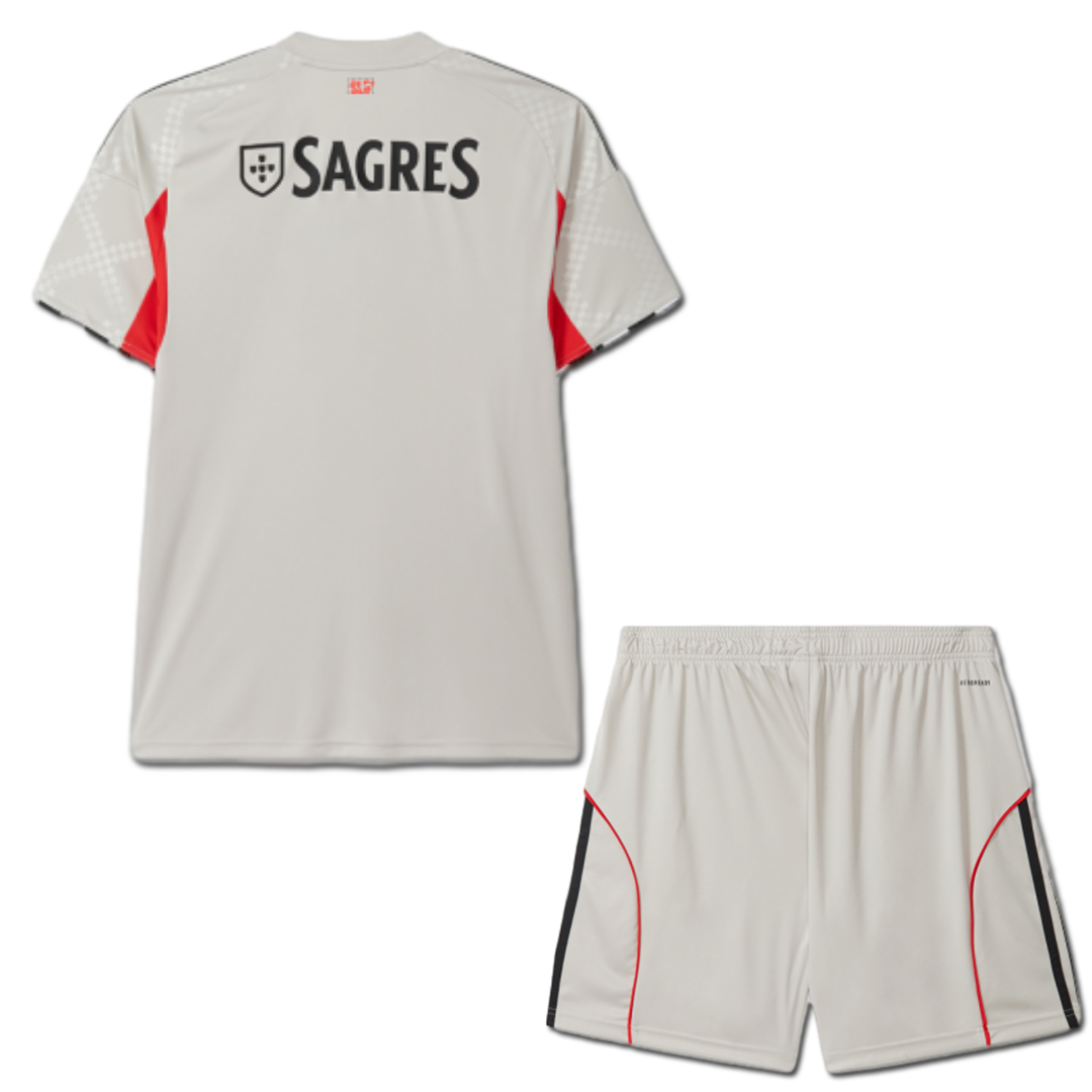 Kids 25/26 Benfica Away Kit 1:1 Thai Quality