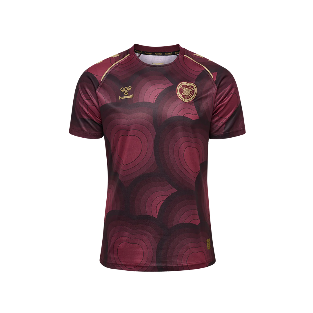 25/26 Hearts Home & Away match day short sleeve jersey 1:1 thai quality