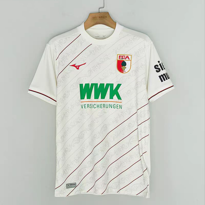 24/25 Augsburg Home Football Jersey 1:1 Thai Quality