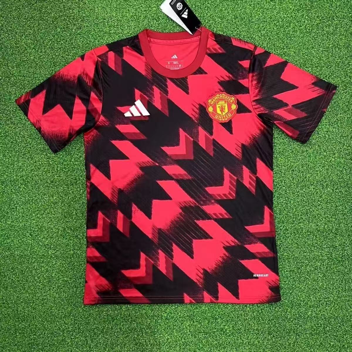 25/26 Man Utd Pre-Match Shirt 1:1 Thai Quality
