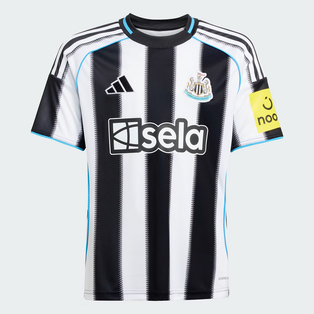25/26 Newcastle United Home Football Jersey Shirt 1:1 Thai Quality Kids Size