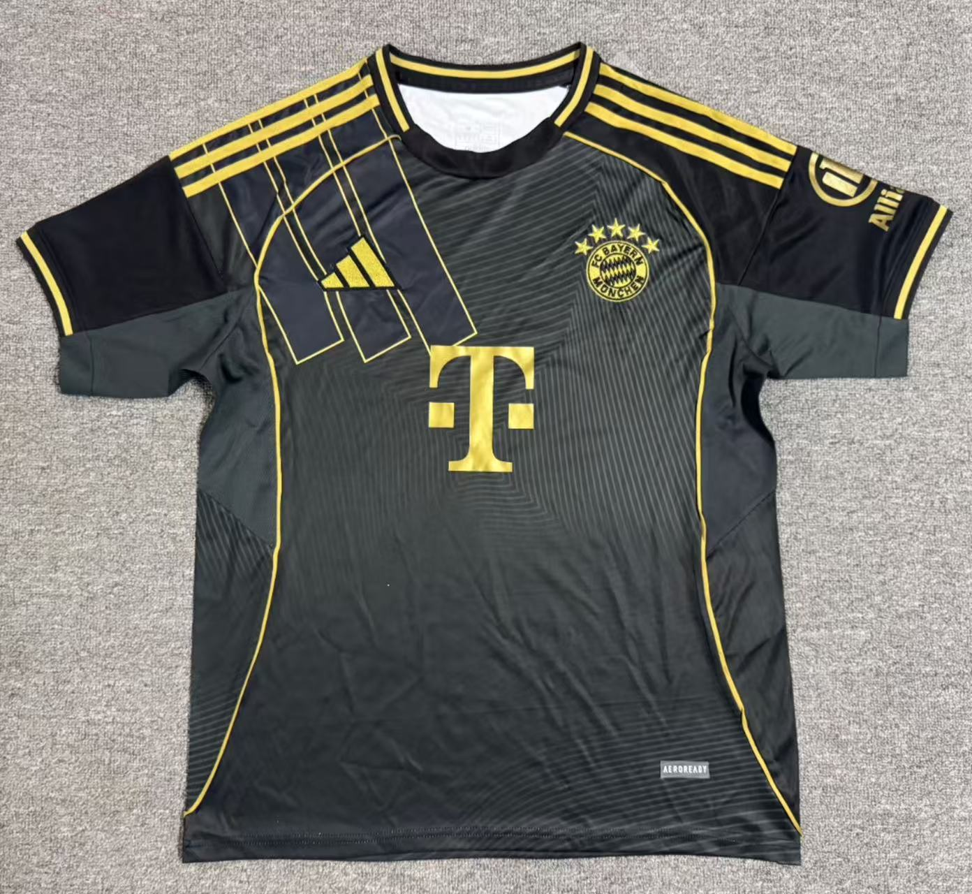(S-4XL) 25/26 Bayern Munich Black Jersey