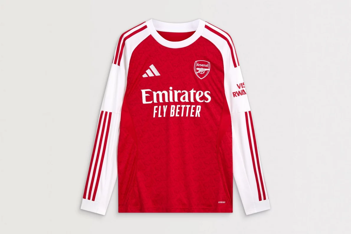 2025-2026 Long Sleeve AFC Home Football Shirt 1:1 Thai Quality