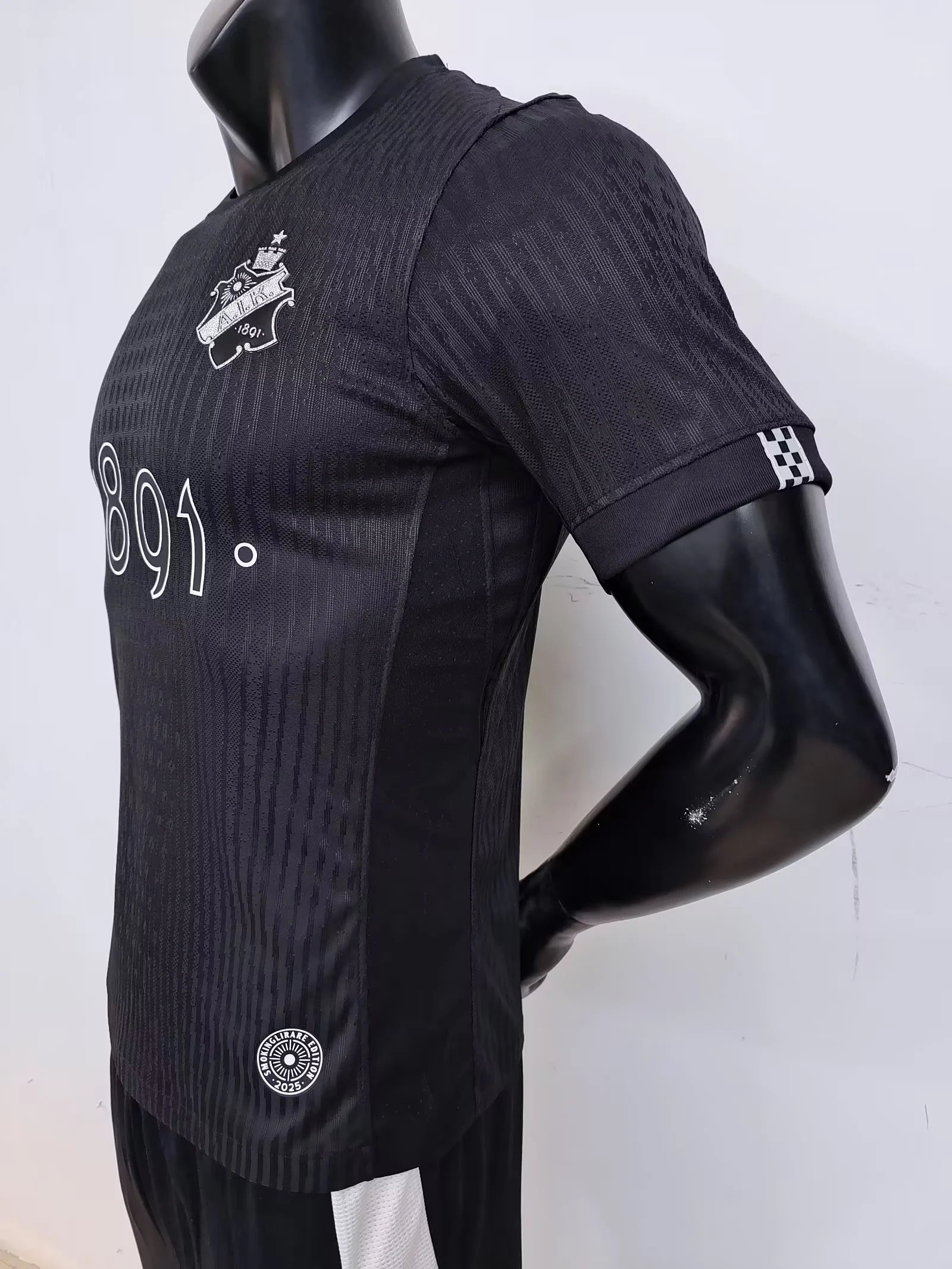 player version 25-26 AIK Stockholm Smokinglirare Anniversary black jersey