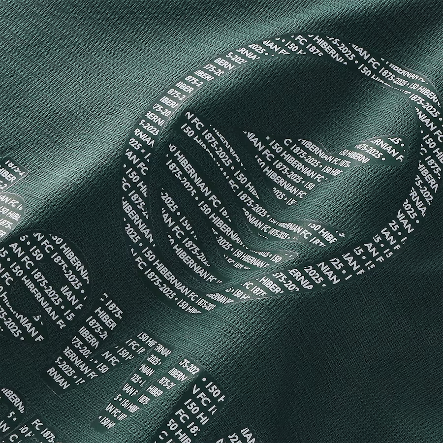 (S-4XL)Hibernian FC 150th Anniversary 2025-26 Home Kit 1:1 Thai quality