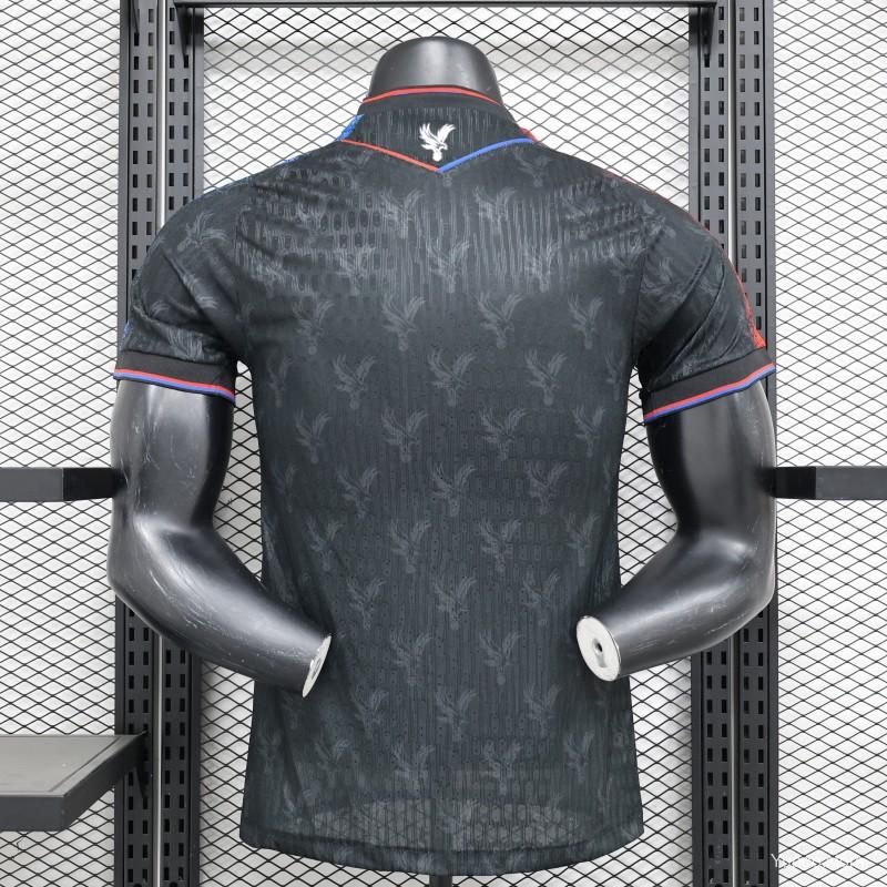 Player Version 24/25 Crystal Palace Third Black Jersey 1:1 Thai Quality