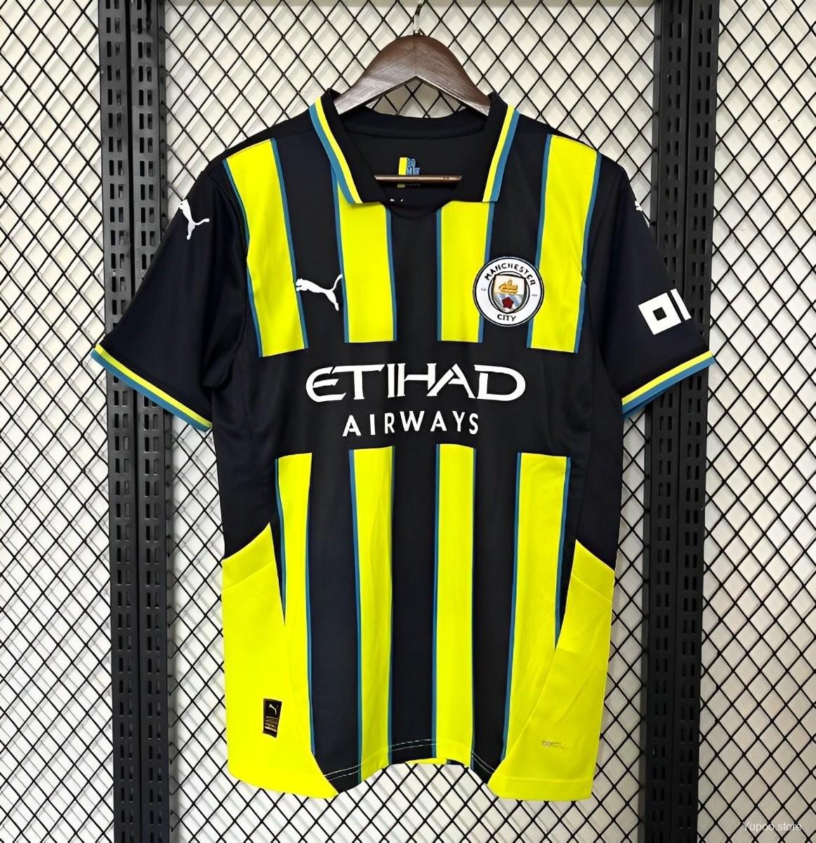 MCFC Away Kit 24/25 Football Jersey 1:1 Thai quality