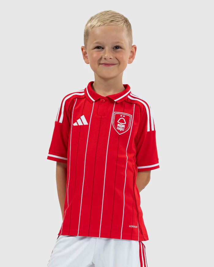 25/26 Kids Nottingham Forest Home Jersey 1:1 Thai quality
