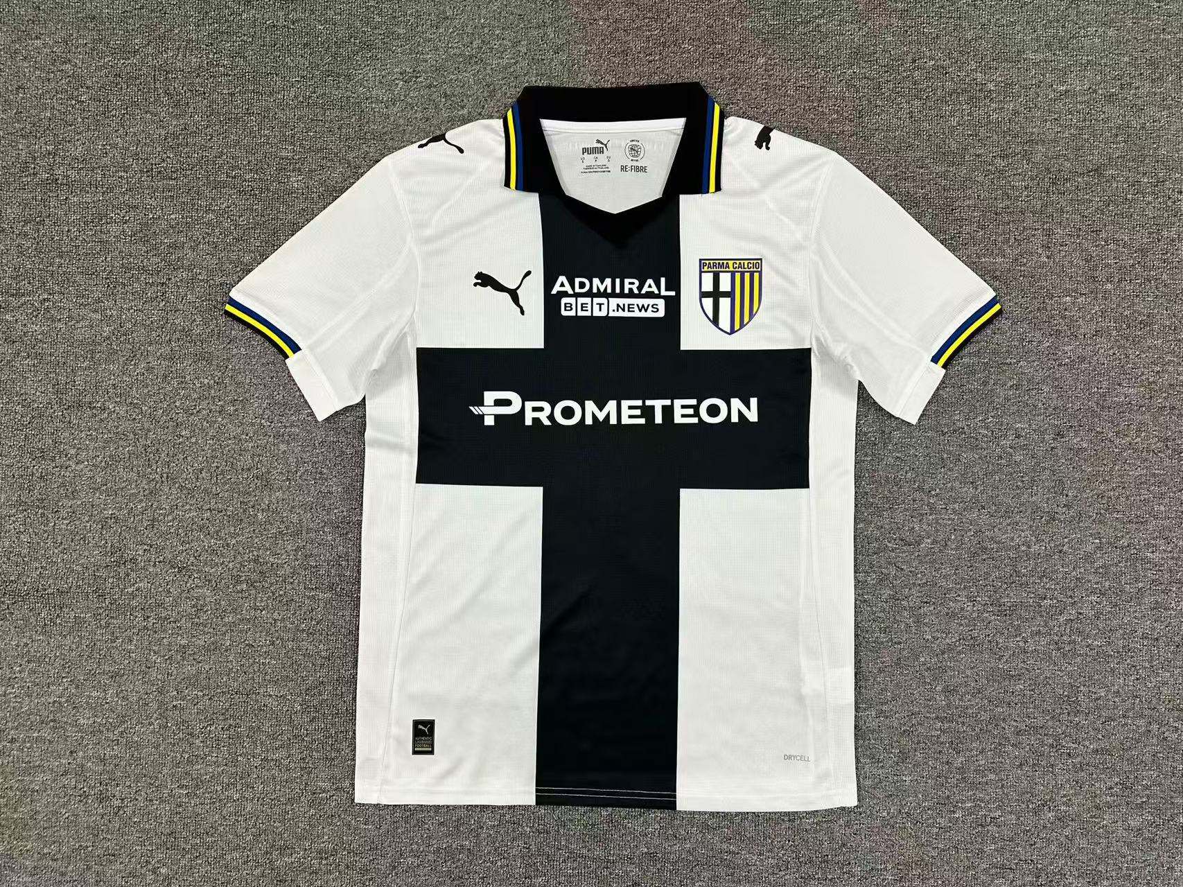 Parma Home Jersey 25/26 Football Kit 1:1 Thai Quality