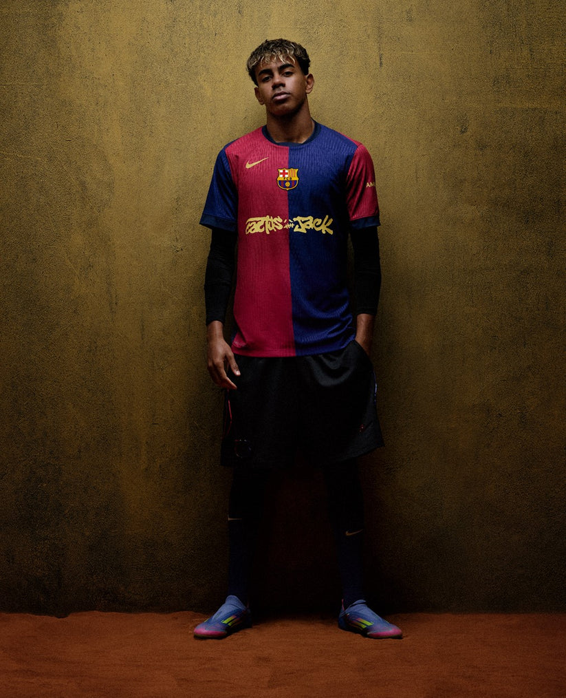 (S-4XL) 2025 Barcelona Travis Scott x El Clásico jersey1:1 Thai Quality