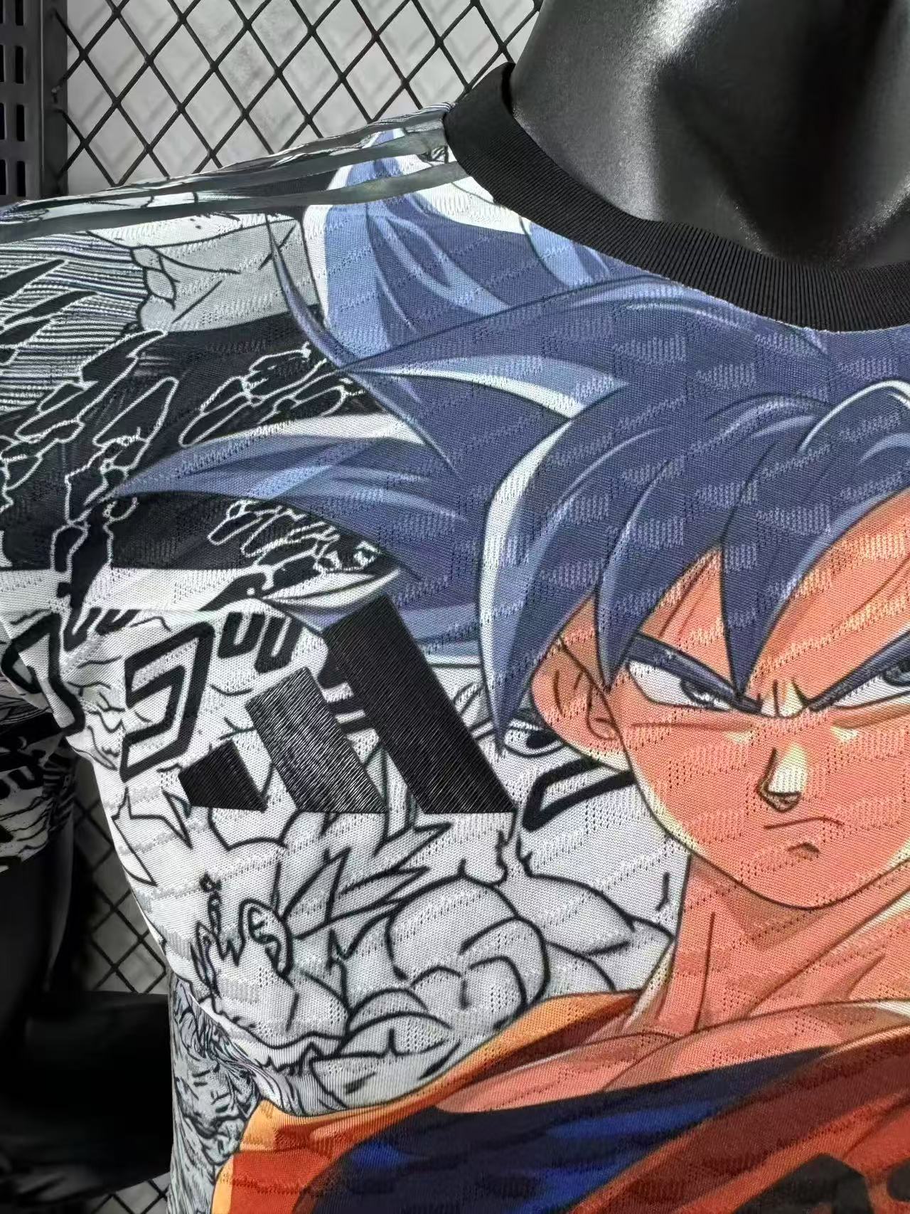 Player version 25/26 Japan Dragon Ball Silver-Haired Goku Special Edition Jersey 1:1 Thai quality
