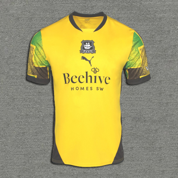 24/25 Plymouth Argyle third away football jersey