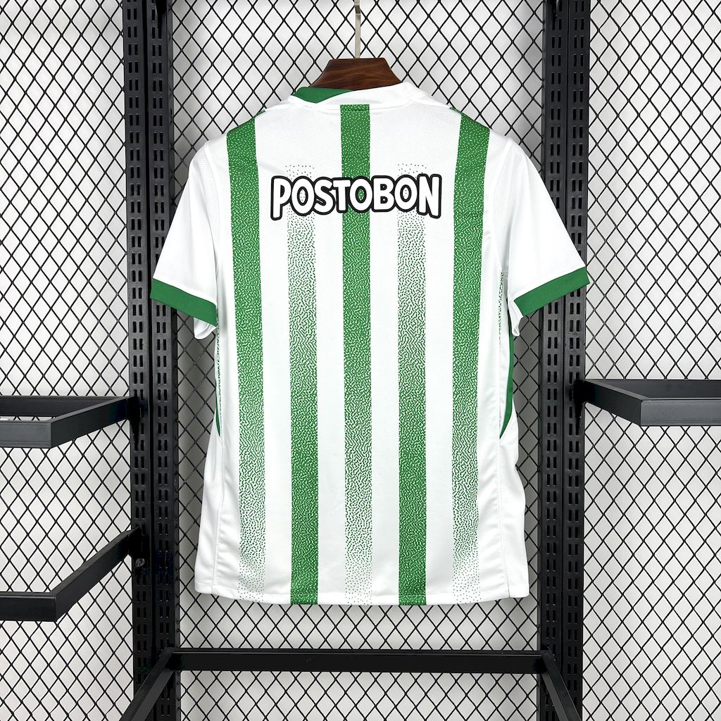 (S-4XL)2025 Atlético Nacional Home Jersey  Football Kit 1:1 Thai Quality