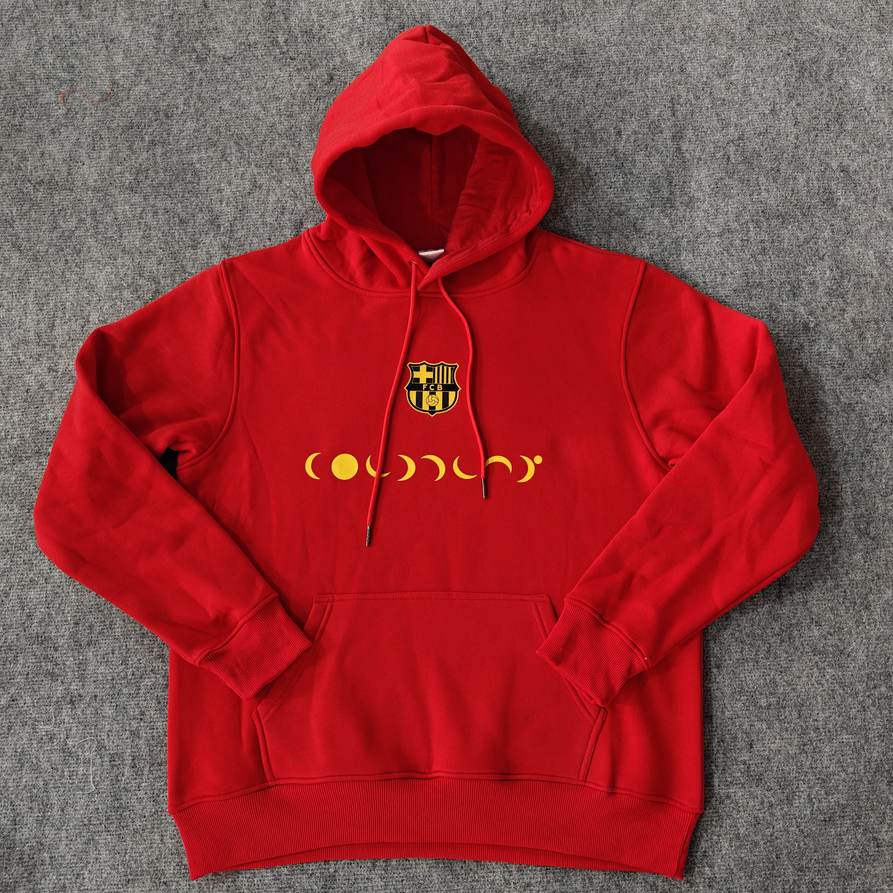 24/25 Barcelona collaboration red hoodie 1:1 Thai quality