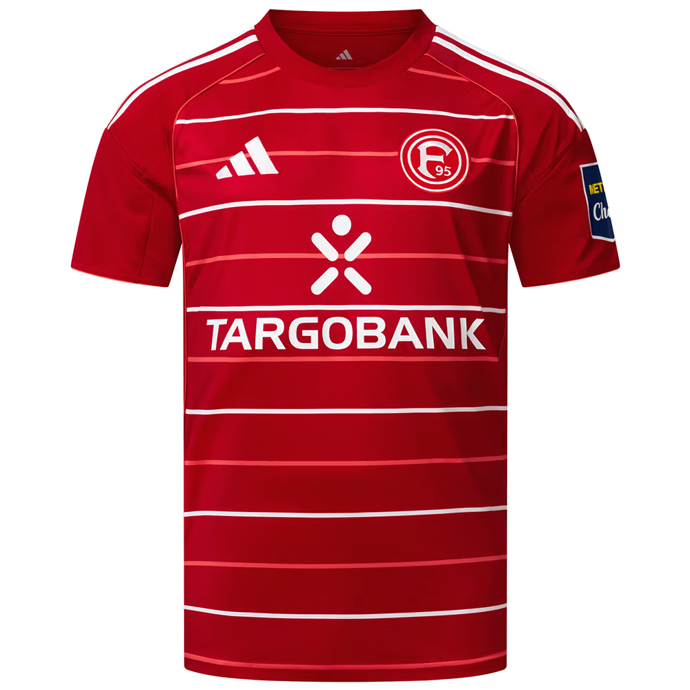 25/26 Fortuna Düsseldorf Home Football Shirt
