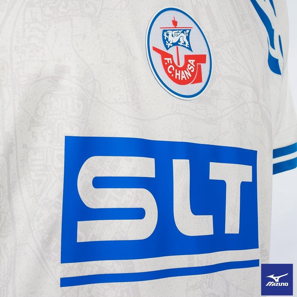 (S-4XL) 25/26 Hansa Rostock 60th anniversary Away Jerseyt 1:1 Thai Quality