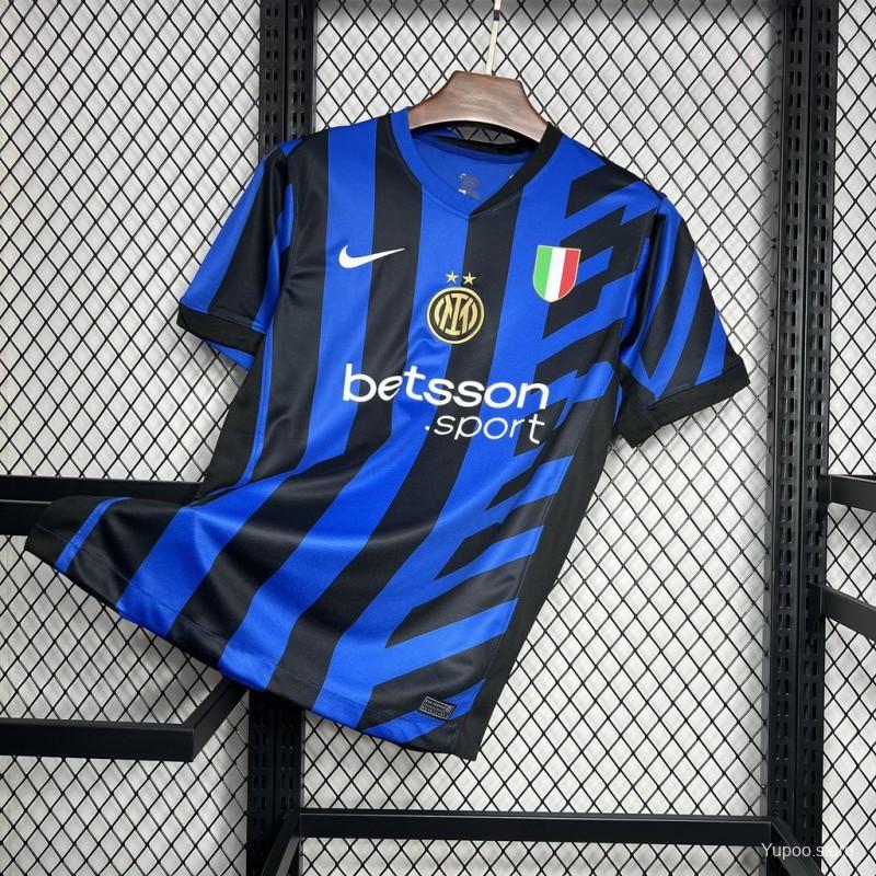 Inter Milan Home Kit 24/25 Football Jersey 1:1 Thai Quality