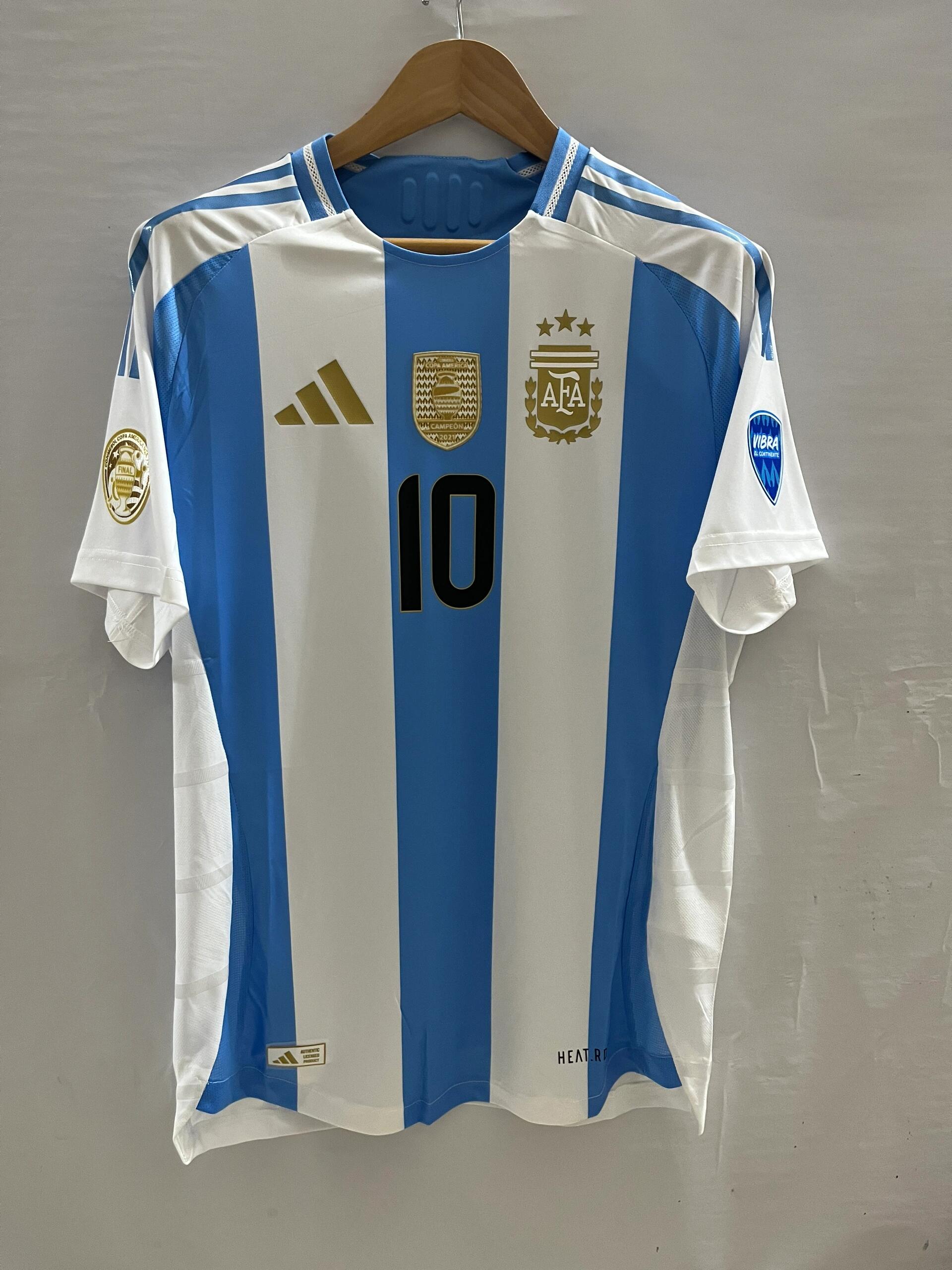 2024 Argentina Home America's Cup Champion Soccer Jersey