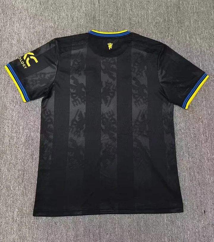 (S-4XL) 25/26 Manchester United third Football Jersey 1:1 Thai Quality